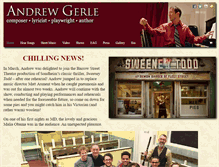 Tablet Screenshot of andrewgerle.com